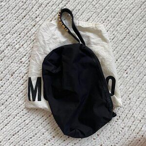 Moschino Vintage Black Wrist Strap Bag